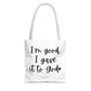 "I'm Good, I Gave it to God" Tote Bag | Jesus Collection by Love Tiffany