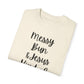 "Messy Bun & Jesus Kind of Day" Ladies Comfort Colors T-Shirt | Jesus Collection by Love Tiffany