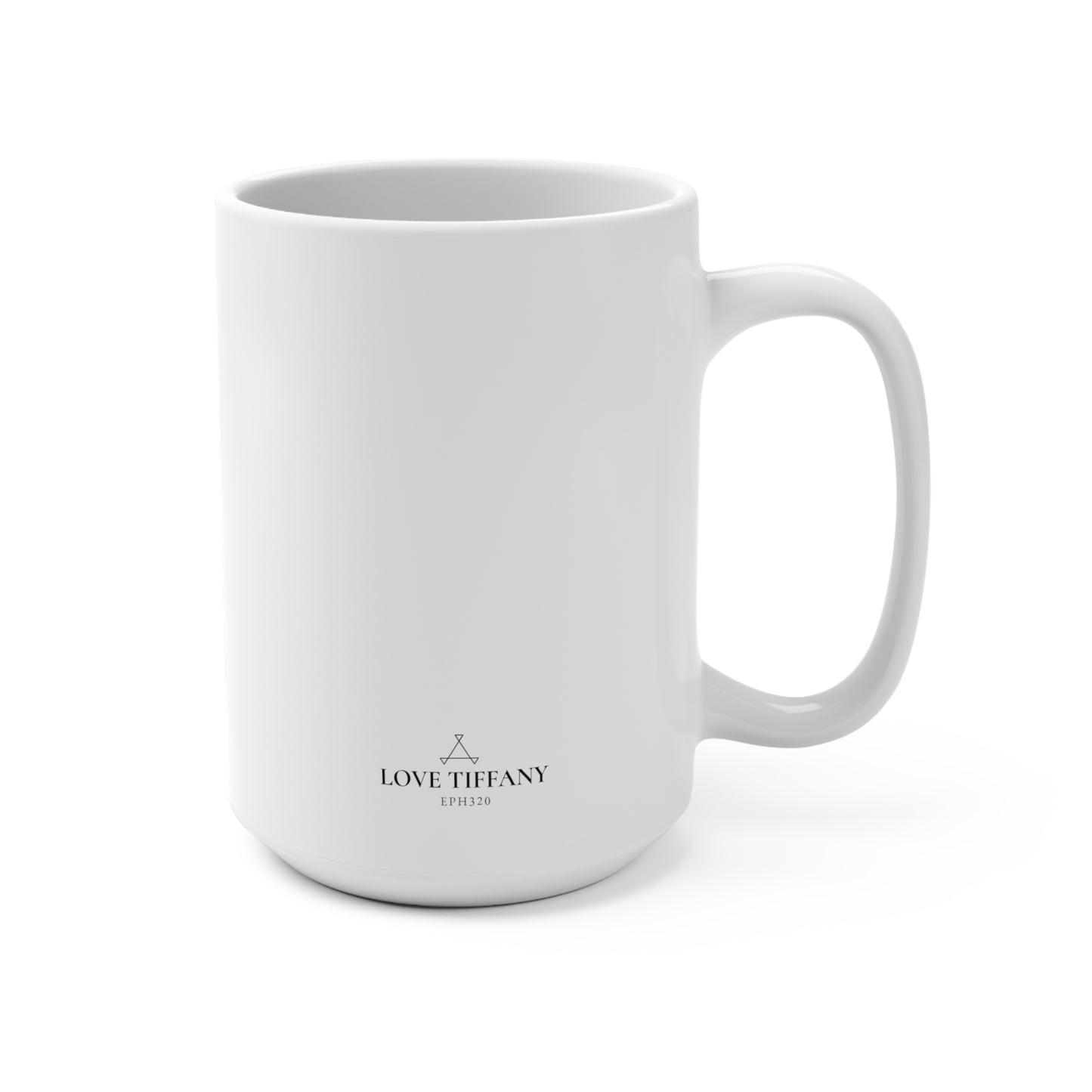 "WWJD No Seriously" White Gloss Ceramic Mug 15oz | Jesus Collection by Love Tiffany