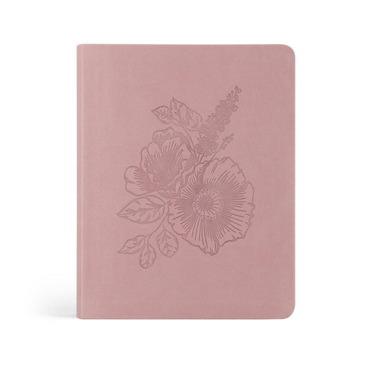 Hosannah Revival Soft Faux Leather "Mauves Theme" CSB Notetaking Bible