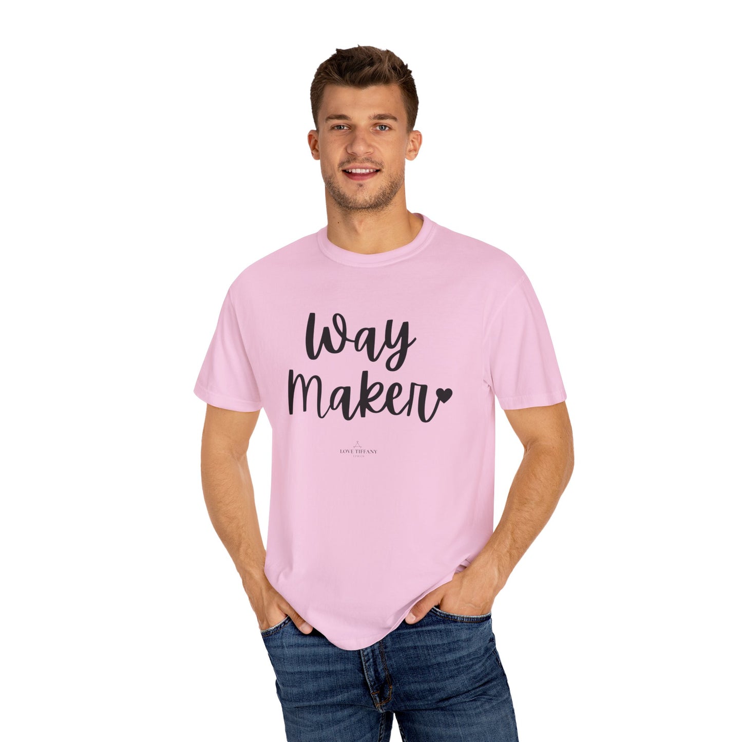 "Way Maker" Ladies Comfort Colors T-Shirt | Jesus Collection by Love Tiffany