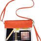 AD200T Game Day Clear Crossbody Bag/Clutch: Navy