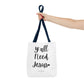 "Y'all Need Jesus" Tote Bag | Jesus Collection by Love Tiffany