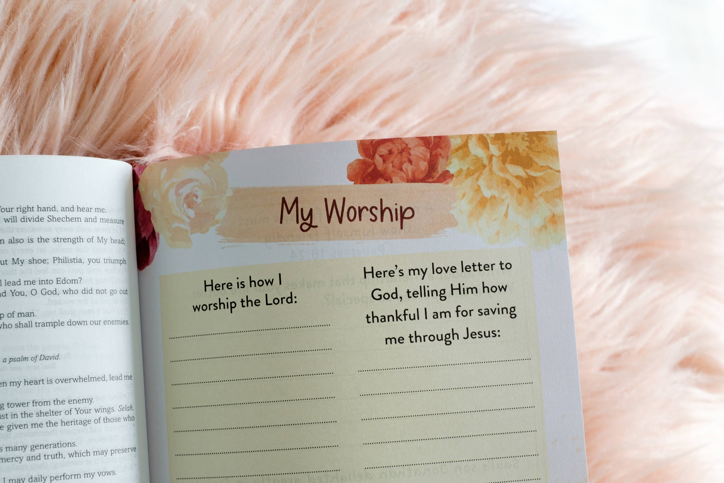 My Bible SKJV for Girls [Floral Giraffe]