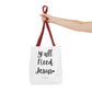 "Y'all Need Jesus" Tote Bag | Jesus Collection by Love Tiffany