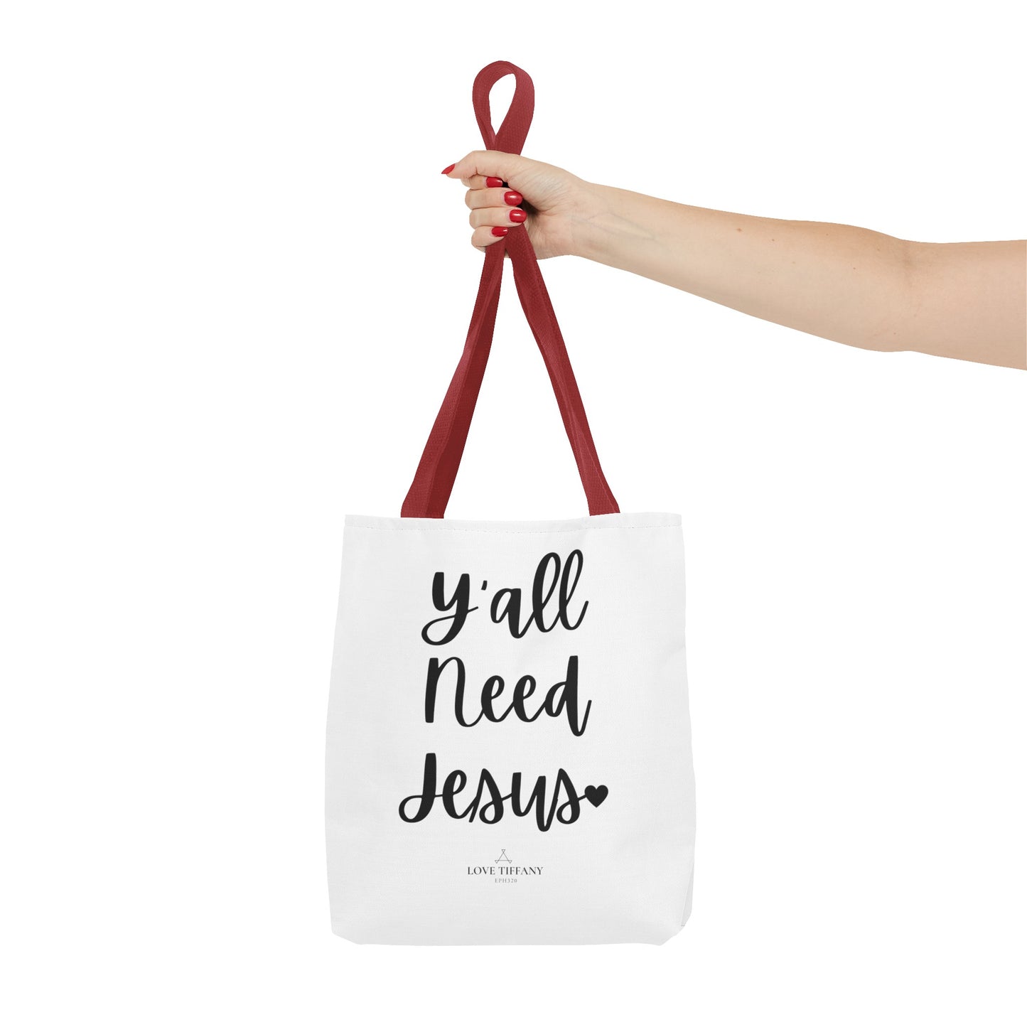 "Y'all Need Jesus" Tote Bag | Jesus Collection by Love Tiffany