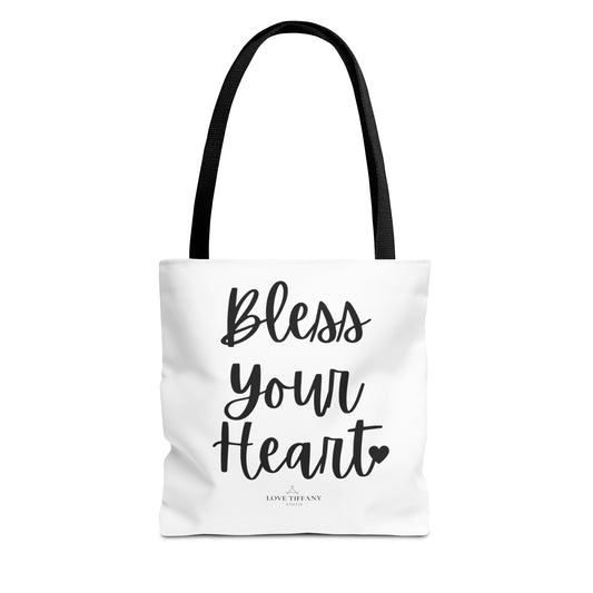 "Bless Your Heart" Tote Bag | Jesus Collection by Love Tiffany