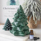 Green Winter Fir Tree Oil Burner and Wax Warmer