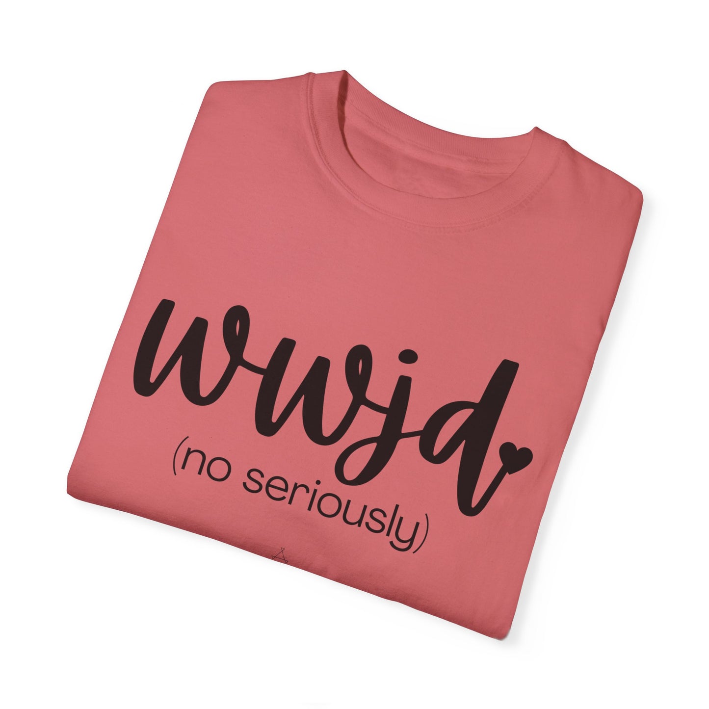 "WWJD No Seriously" Ladies Comfort Colors T-Shirt | Jesus Collection by Love Tiffany