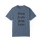 "Jesus Loves Your Face" Ladies Comfort Colors T-Shirt | Jesus Collection by Love Tiffany