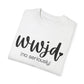 "WWJD No Seriously" Ladies Comfort Colors T-Shirt | Jesus Collection by Love Tiffany