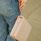 Ever AJ Weave Bible Case, Crossbody BLUSH