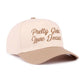 Pretty Girls Love Jesus Two Tone Cotton Hat SI-29249 Zenana Consgt.: COW-198318 / OS
