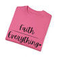 "Faith (Over) Everything" Ladies Comfort Colors T-Shirt | Jesus Collection by Love Tiffany