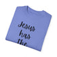"Jesus Has The Wheel" Ladies Comfort Colors T-Shirt | Jesus Collection by Love Tiffany