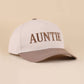 Wifey / Happy Wife / Auntie Two Tone Snapback Hat: FLORAL-201199 / OS