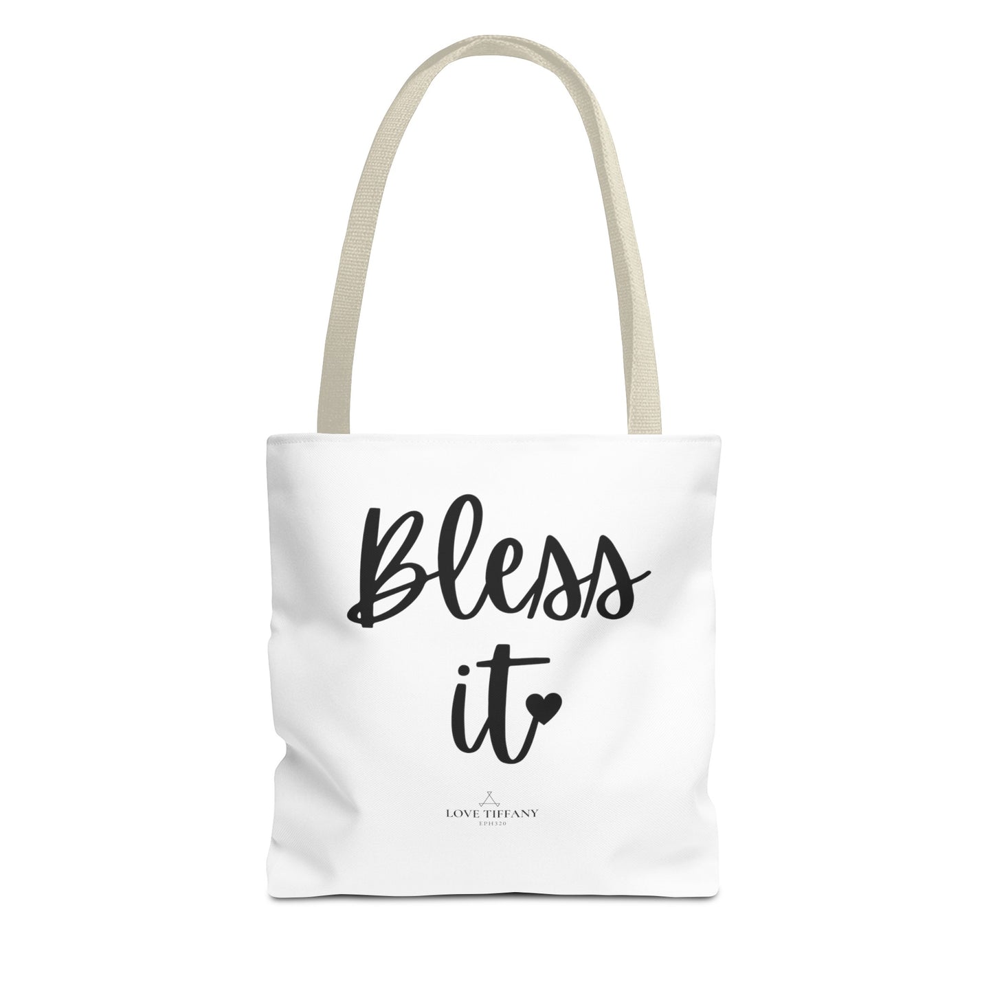 "Bless It" Tote Bag | Jesus Collection by Love Tiffany