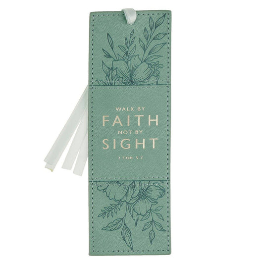 Faux Leather Bookmark