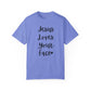 "Jesus Loves Your Face" Ladies Comfort Colors T-Shirt | Jesus Collection by Love Tiffany