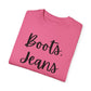 "Boots, Jeans & Jesus" Ladies Comfort Colors T-Shirt | Jesus Collection by Love Tiffany