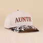 Wifey / Happy Wife / Auntie Two Tone Snapback Hat: FLORAL-201199 / OS