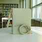 Ever AJ Weave Bible Case, Crossbody SAGE