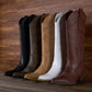 "Classy Cowgirl" Knee-High Western Boots