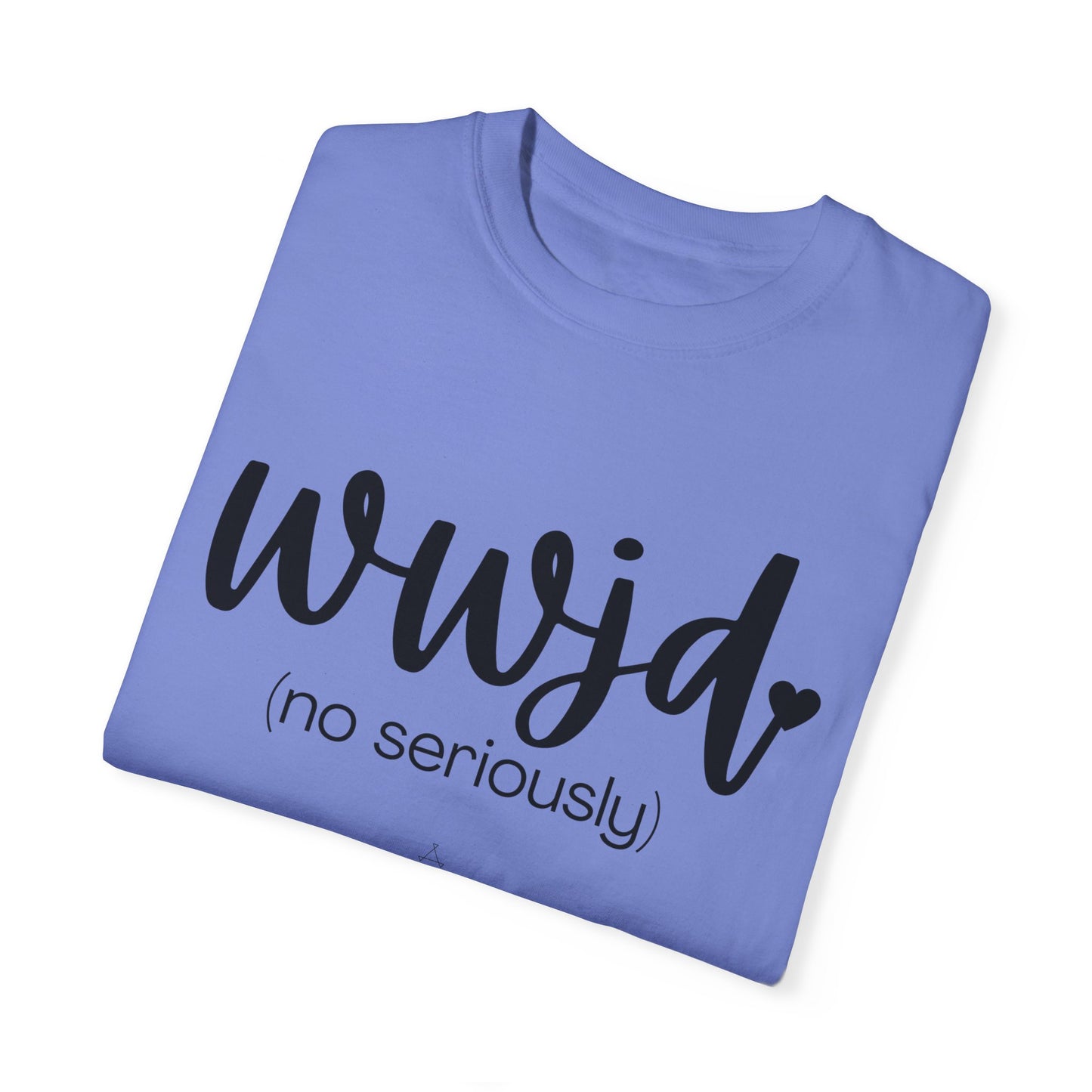 "WWJD No Seriously" Ladies Comfort Colors T-Shirt | Jesus Collection by Love Tiffany