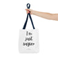 "I'm Just Sayin'" Tote Bag | Jesus Collection by Love Tiffany
