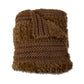 Donna Sharp Plush Knit Throws: Taupe