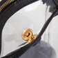 TG10575 Carly Clear Mini Crossbody Bag: Leopard