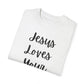 "Jesus Loves Your Face" Ladies Comfort Colors T-Shirt | Jesus Collection by Love Tiffany
