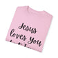 "Jesus Loves You But I'm His Fav" Ladies Comfort Colors T-Shirt | Jesus Collection by Love Tiffany