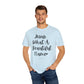 "Jesus What A Beautiful Name" Ladies Comfort Colors T-Shirt | Jesus Collection by Love Tiffany
