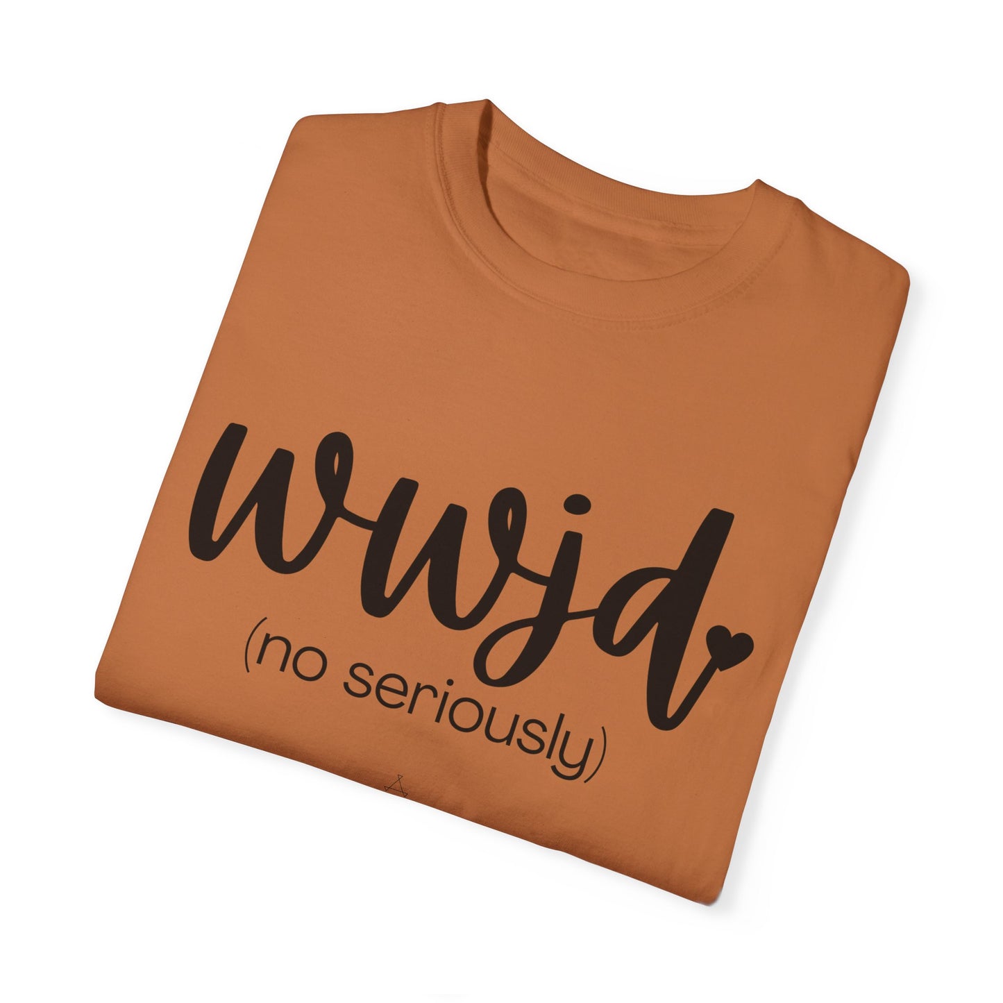 "WWJD No Seriously" Ladies Comfort Colors T-Shirt | Jesus Collection by Love Tiffany