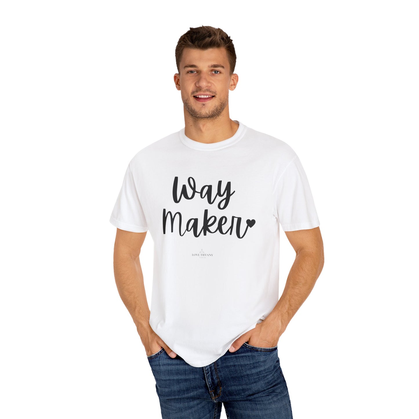 "Way Maker" Ladies Comfort Colors T-Shirt | Jesus Collection by Love Tiffany