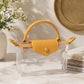 CB781 Gladys Clear Gameday Mini Crossbody Bag: Leopard