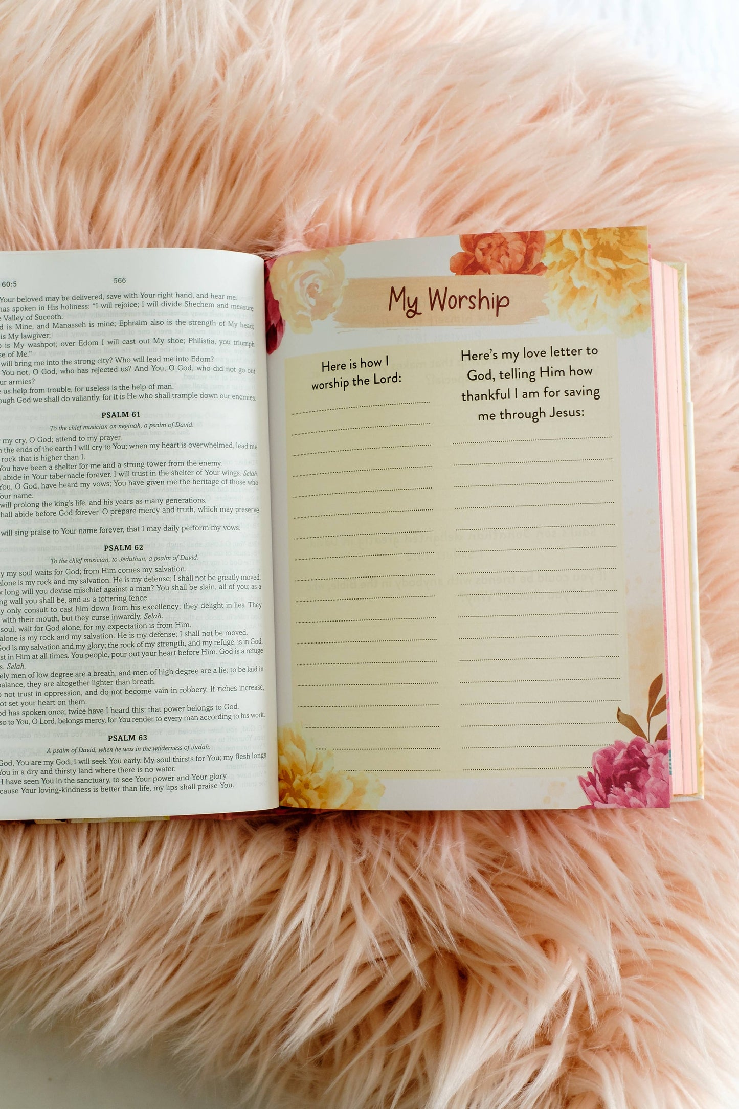 My Bible SKJV for Girls [Floral Giraffe]