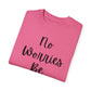 "No Worries By Holy" Ladies Comfort Colors T-Shirt | Jesus Collection by Love Tiffany