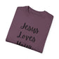 "Jesus Loves Your Face" Ladies Comfort Colors T-Shirt | Jesus Collection by Love Tiffany