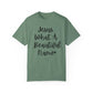 "Jesus What A Beautiful Name" Ladies Comfort Colors T-Shirt | Jesus Collection by Love Tiffany