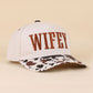 Wifey / Happy Wife / Auntie Two Tone Snapback Hat: COW-201202 / OS