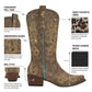 "Dolly" Butterfly Cowgirl Boots