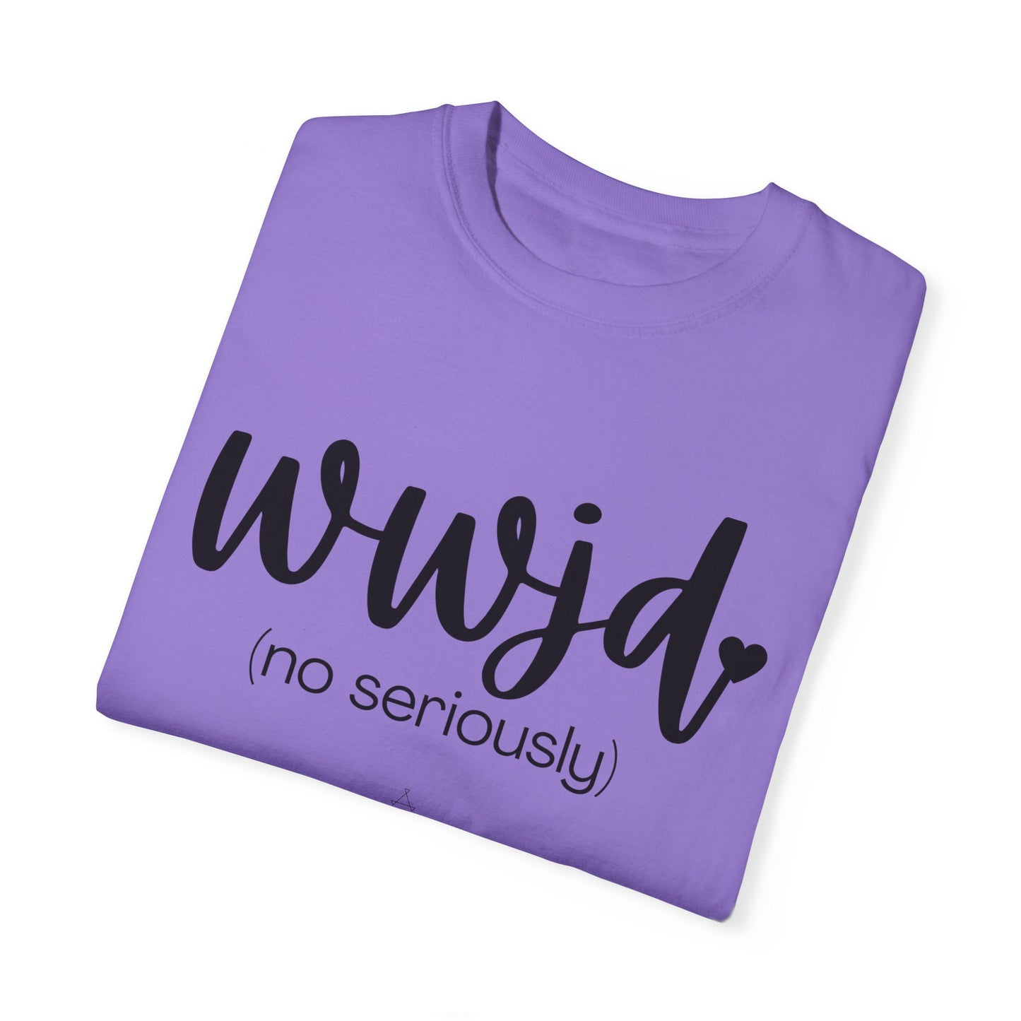 "WWJD No Seriously" Ladies Comfort Colors T-Shirt | Jesus Collection by Love Tiffany