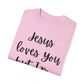 "Jesus Loves You But I'm His Fav" Ladies Comfort Colors T-Shirt | Jesus Collection by Love Tiffany