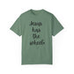 "Jesus Has The Wheel" Ladies Comfort Colors T-Shirt | Jesus Collection by Love Tiffany
