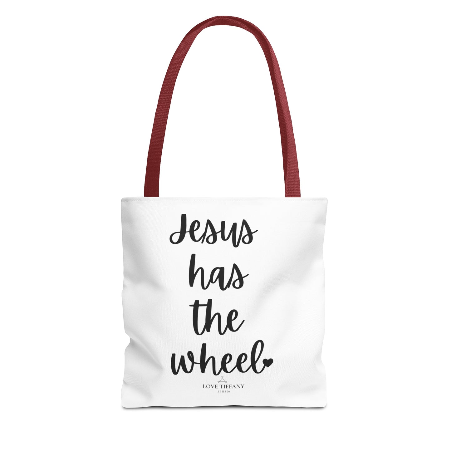 "Jesus Has The Wheel" Tote Bag | Jesus Collection by Love Tiffany
