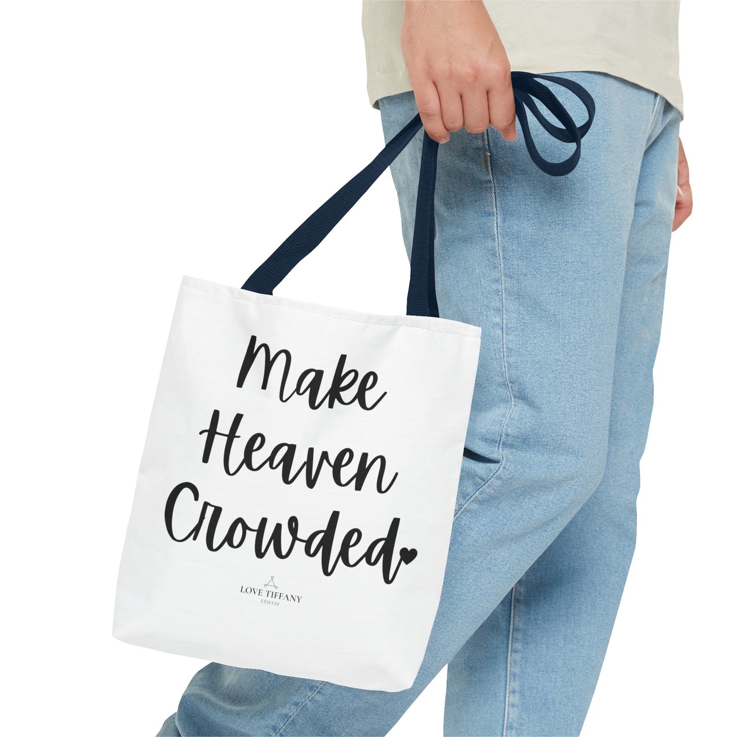 "I Choose the Jesus Way" Tote Bag | Jesus Collection by Love Tiffany