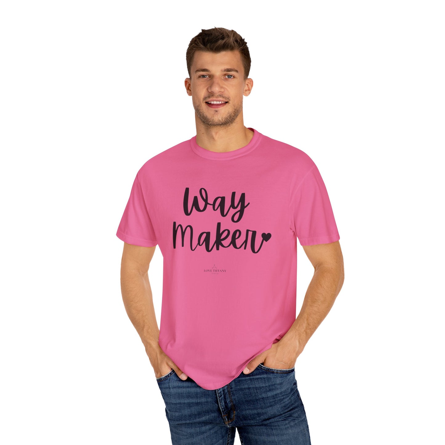 "Way Maker" Ladies Comfort Colors T-Shirt | Jesus Collection by Love Tiffany
