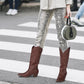 "Classy Cowgirl" Knee-High Western Boots
